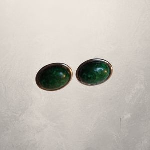 Emerald Stone Earrings